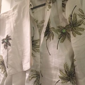 2 piece blouse and Capri pants